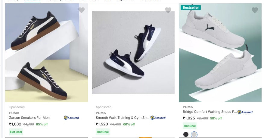 PUMA Soes are available in 65% OFF DIscount🔥🔥
