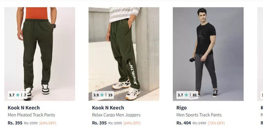 🔥🔥Myntra : Upto 80% off on Branded Men's Clothing