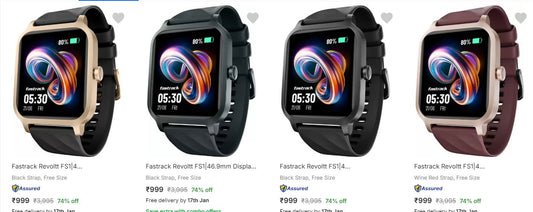 Fastrack Calling Smartwatch Starts @999.