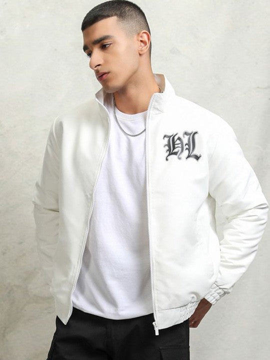 HIGHLANDER Men Camouflage Crop Sporty Jacket with Embroidered-Myntra|7 days returnable