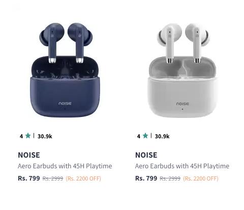 Myntra Loot : Noise Earphones starting from 799⚡⚡