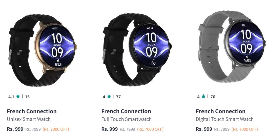 Myntra : upto 85% Off on Smart Watches @ just 999🔥🔥