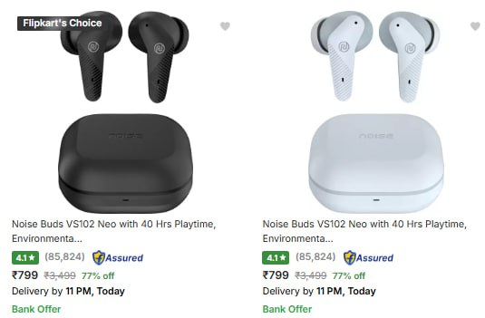 Noise True Wireless At Rs.799