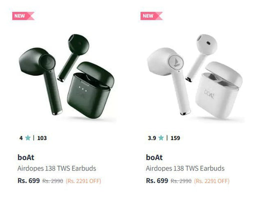 Myntra : boAt Neckband & Earbuds Starts at 649.