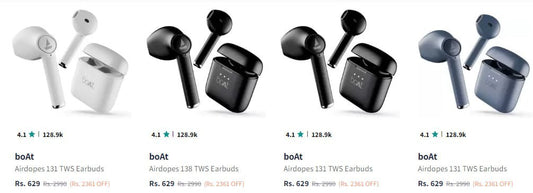 Myntra Loot : boAt & Noise Neckband & Earbuds Starts @629. (10-11-24)