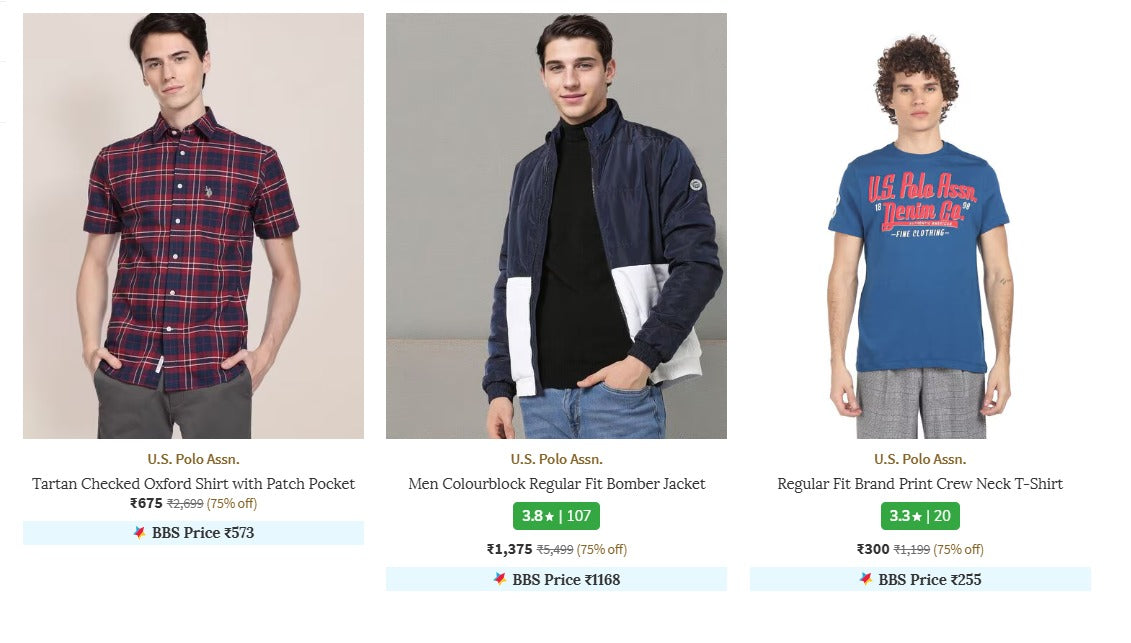 Exact 75% OFF on Men's Clothing🔥🔥 (05-12-24)