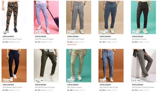 Highlander Cargo Upto 80% Off (05-12-24)