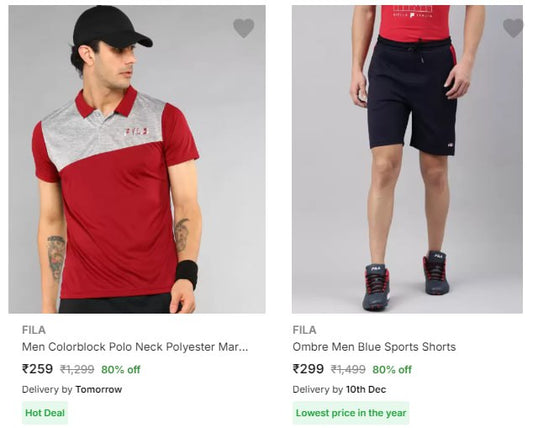 Fila Loot T-shirts (06-12-24)