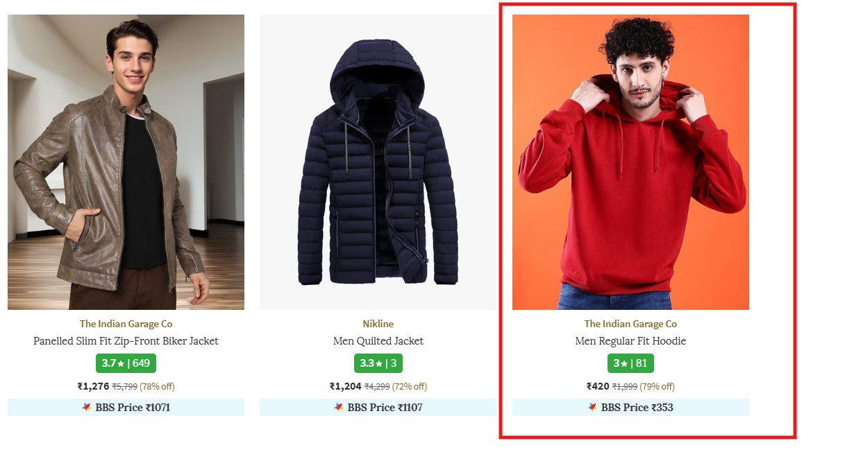 AJIO: Winter Collection Flat 60% Off (TIG, Dennislingo & More) (06-12-24)