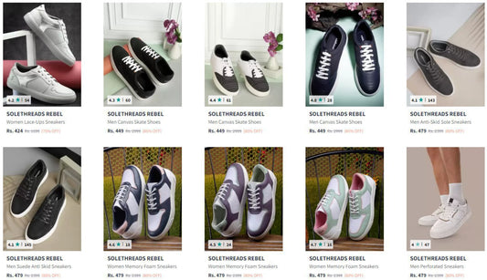Loot - Sneakers From ₹424 (06-24-12)