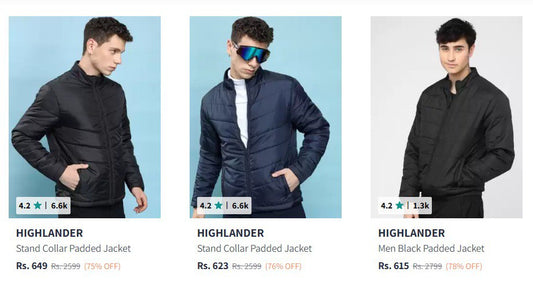 Myntra Loot : Upto 90% Off Banded Jackets (06-12-24)