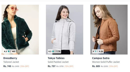 Myntra Loot : Upto 90% Off Banded Jackets (06-12-24)