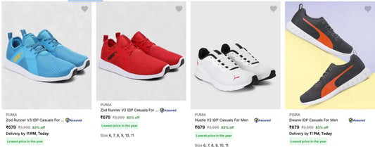 Loot : Puma Men's Shoe Starts @679. (07-12-24)