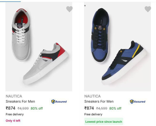 Loot : Nautica Shoes Upto 80% Off (09-12-24)