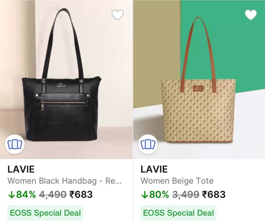 Lavis Handbags Upto 84% Off (13-12-24)