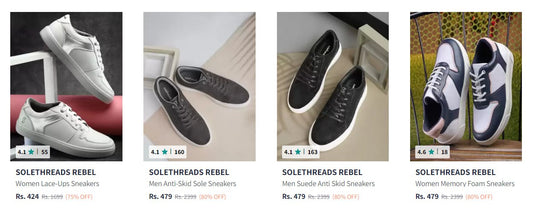 Solethreads Rebel Shoes Starts @ 424. (15-12-24)