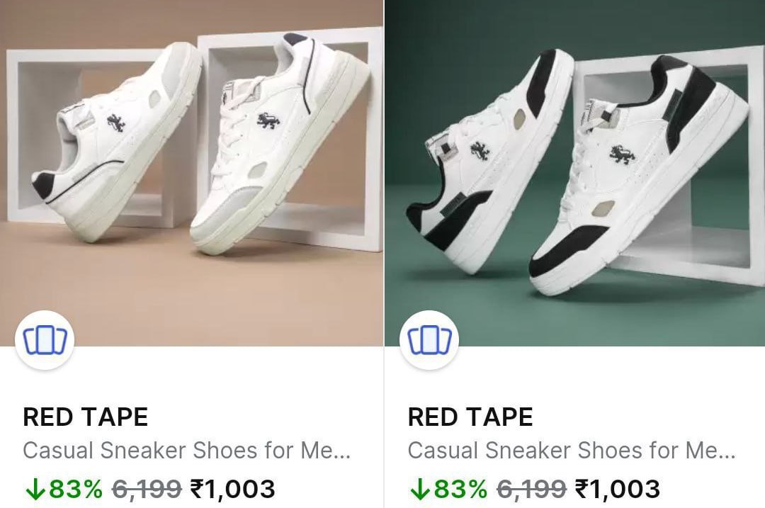 Red Tape Sneakers at 83% Off (15-12-24)