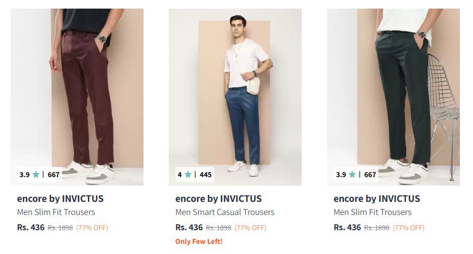 Myntra Loot : Upto 78% Off On Mens Clothing. (16-12-24)