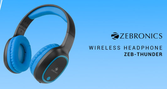 ZEBRONICS Wireless Headphones @ 799. (30-12)