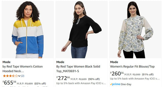 Loot : Upto 93% Off On Red Tape Clothing.(30-12-24)