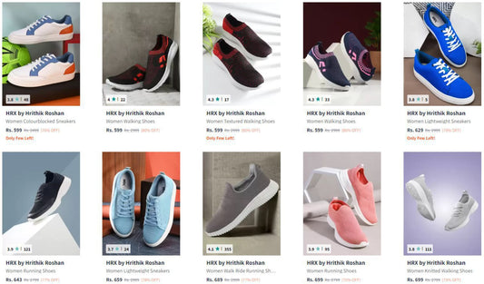 Upto 80% Off On HRX Shoes. (01-01-25)