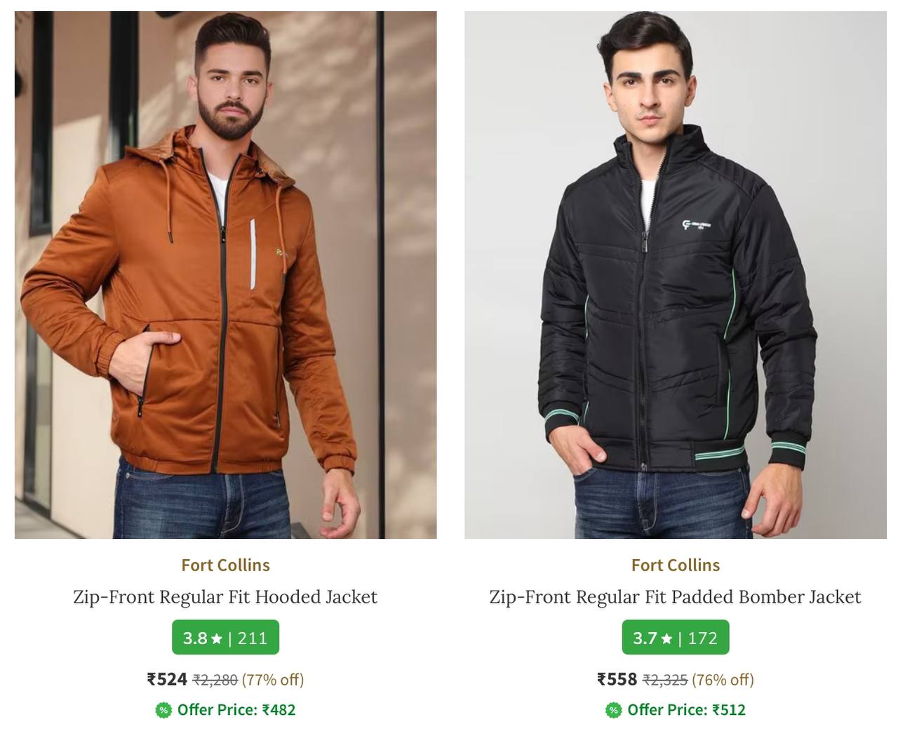 82% Off On Fort Collins Jackets (01-01-25)