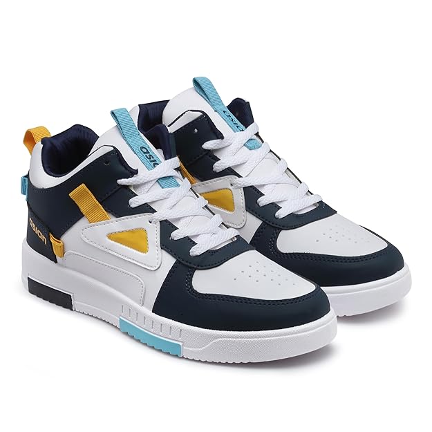 ASIAN Men's TARZAN-11 Casual Sneaker Shoes with Synthetic Upper Lightweight Comfortable Mid Top Sneaker Shoes for Men's