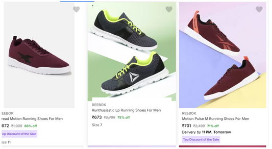 Upto 77% Off On Branded Men's Shoes. (20-12-24)