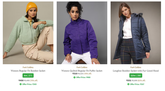 82% Off On Fort Collins Jackets