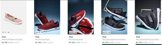 FILA Shoes Starts at Rs.749