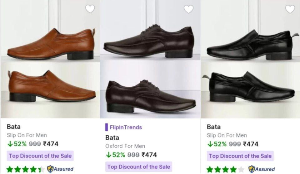 🔥Bata Formal Shoe Starts at ₹474