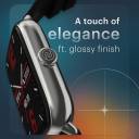 Noise Icon 3 1.91" Display with Bluetooth Calling, Metallic finish & Voice Assistant Smartwatch (Elite Silver Strap, Regular)