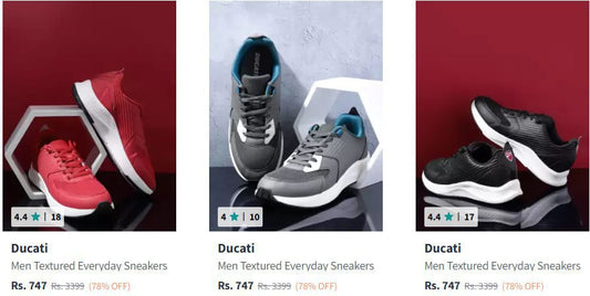 Myntra | Upto 78% Off On Ducati Men's Footwear. (17-12-24)