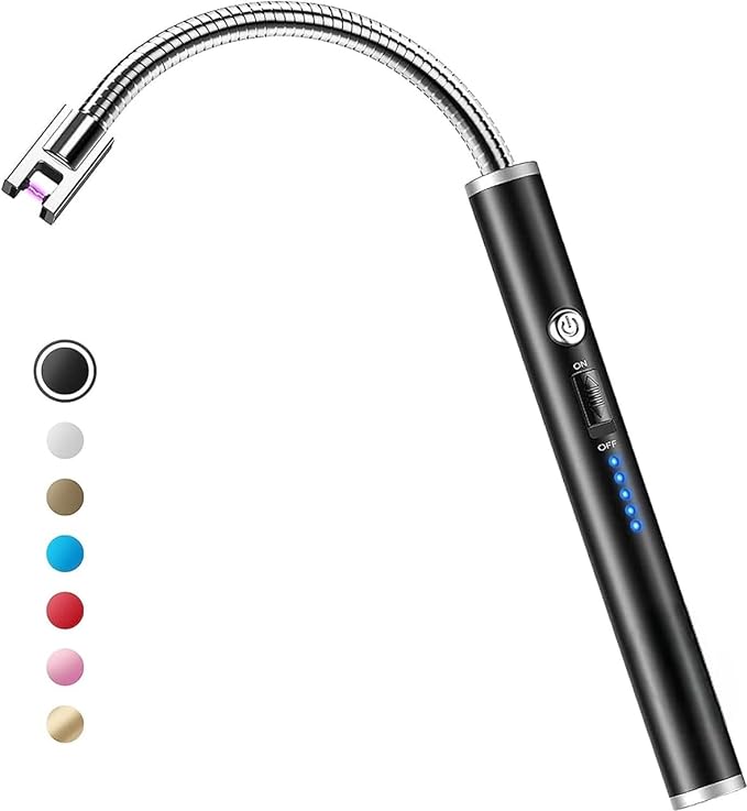 #1 USB Lighter 360deg Flexible Neck Arc Lighter