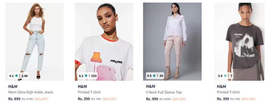 Myntra Loot : Upto 70% Off On H&M Clothing🔥🔥