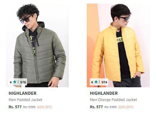 Highlander Jacket Upto 83% off