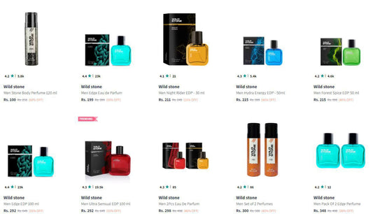 Myntra | Wild Stone Perfume From Rs.100