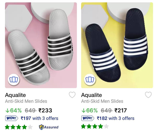 Aqualite Slides Upto 70% Off