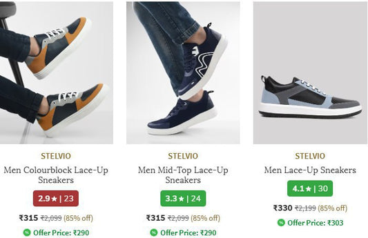 Ajio | Upto 85% Off On Fashionable and Branded shoes