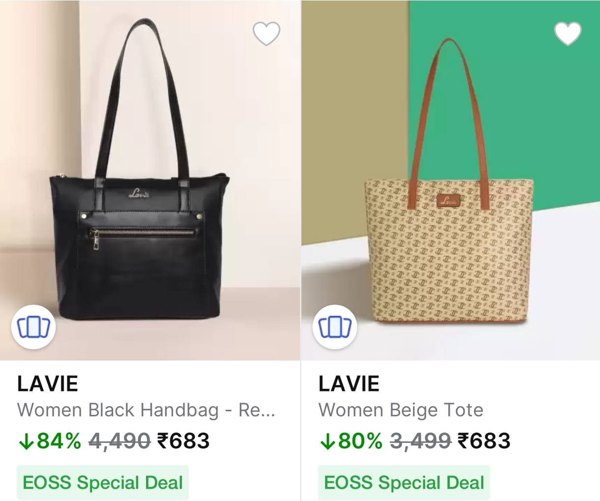 Lavis Handbags Upto 84% Off (13-12-24)