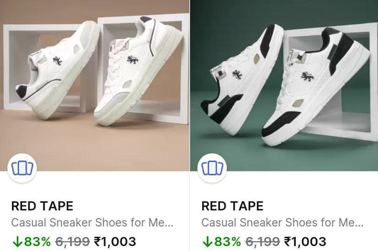 Red Tape Sneakers at 83% Off (15-12-24)
