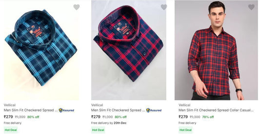 Men's Casual Shirts From @279. (15-12-24)