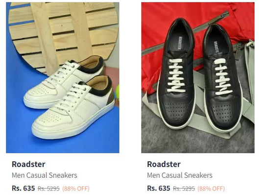 90% OFF On Branded Footwear