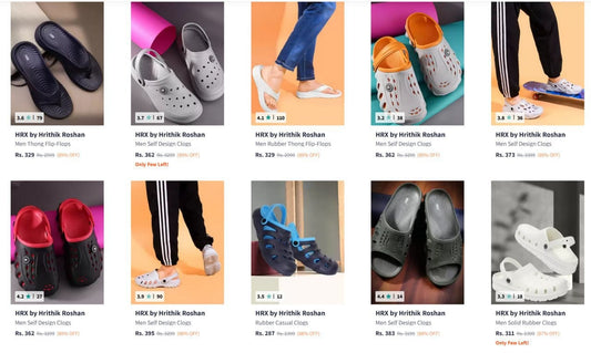 Myntra Loot : Upto 89% Off On HRX Clogs.