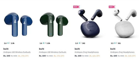 Myntra Loot: Boat Earbuds @699 💥 (01/10/2024)