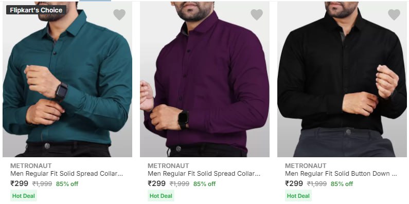 Metronaut shirt Upto 85% Off (26-11-24)